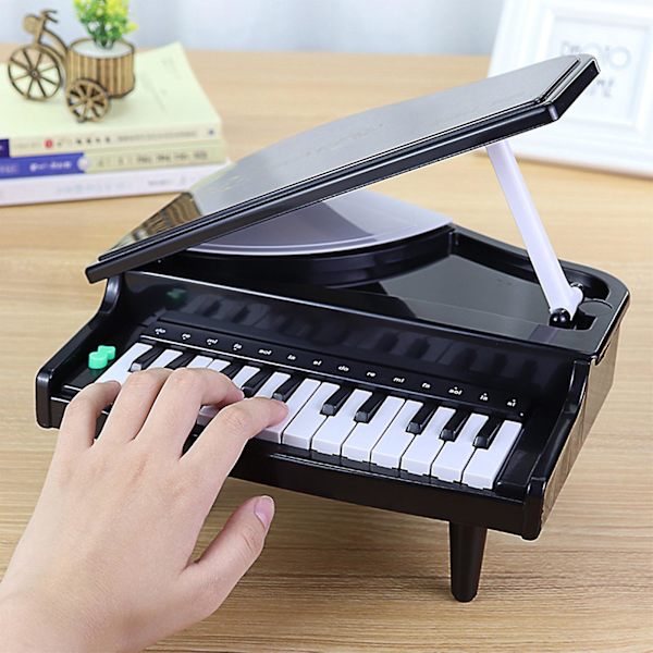 Opettavaiset lelut Lasten pieni piano Musiikkilaatikko, Elektroniset urkulelut, joita voidaan soittaa, Koristeet, Musiikkilaatikko, Valaistus Vauvan lelulahjat