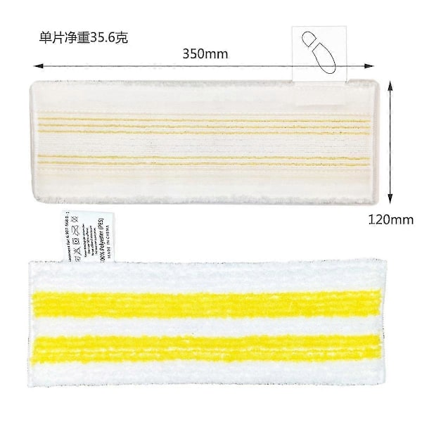 4-pack Mikrofiber Golvduk Set Slipande Golvduk Set för Easyfix Sc2 Sc3 Sc4 Sc5 Golvmunstycke p20241126691