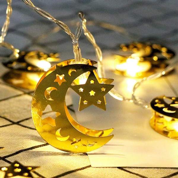 Painajainen Ennen Joulua Ramadanin ja Eid-juhlan Koristeet LED-Valot Kotiin Huoneeseen Juhliin Festivaaleille Kauniit Valot