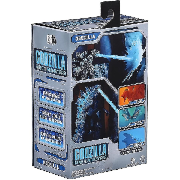 Godzilla Actionfigur - Dinosaurieleksaker Godzilla med Atomic Breath