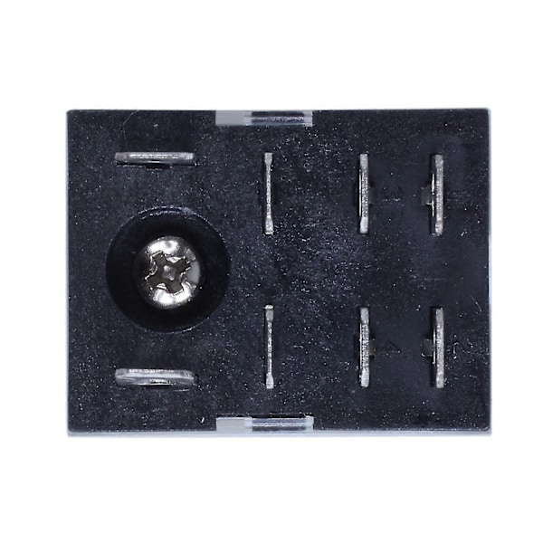JQX-13F LY2 DC 12V Spolrelä med 8 stift, DPDT, Grön LED