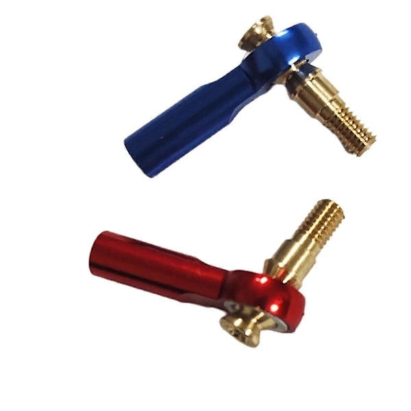 M3 Metall Kulled Positionerings Dragstång 2mm Dragstång Metall Kulled Servo Länkstång M3/M2 T Modellbåt