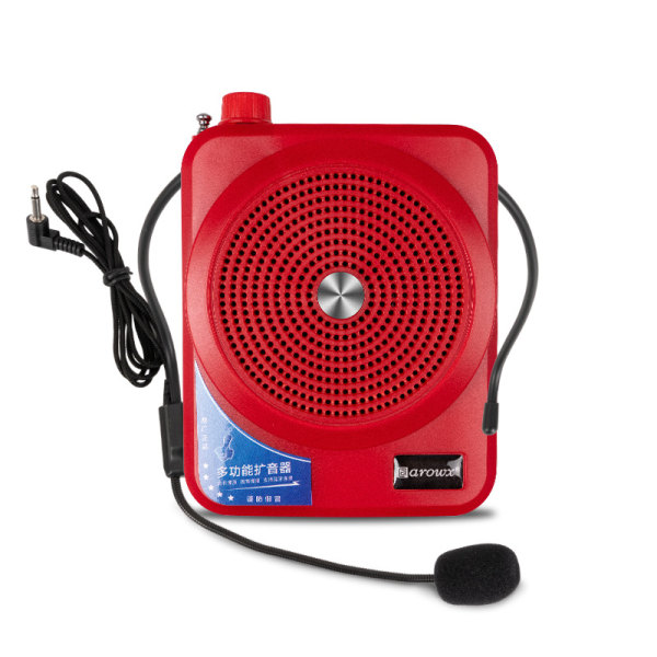 Little Bee Förstärkare Midjemikrofon Trådlös Bluetooth-Röd