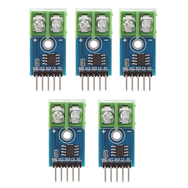 5 stk MAX6675 K-type termoelement temperatursensor modul for Raspberry Pi Arduino