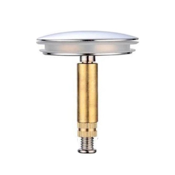 Badkarspropp med manuell lyft justerbar avloppspropp handfatspropp - Storlek: Lock 47mm