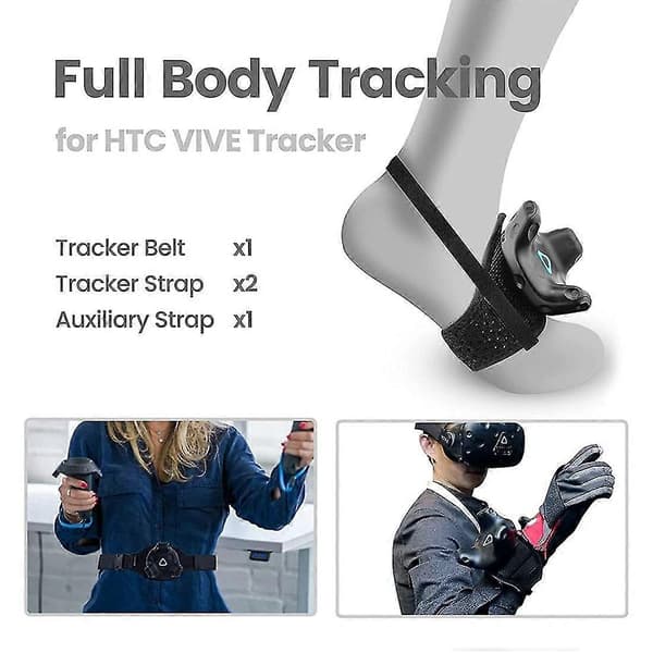 Vive Tracker Belte Vive Tracker System Tracker Pucks, Full Body Tracking Struktur og Oppgradering