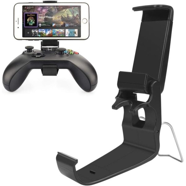 Xbox-telefonhållare, hopfällbara mobiltelefonhållare för Xbox One S/X Gamepad, trådlös handkontroll