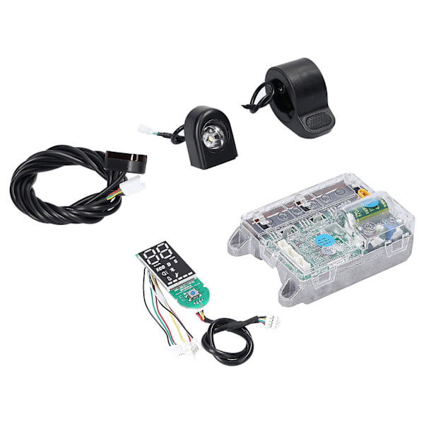 Elektrisk Løbehjul Motherboard Controller BT Digitalt Display med Accelerator For- og Baglygte Com