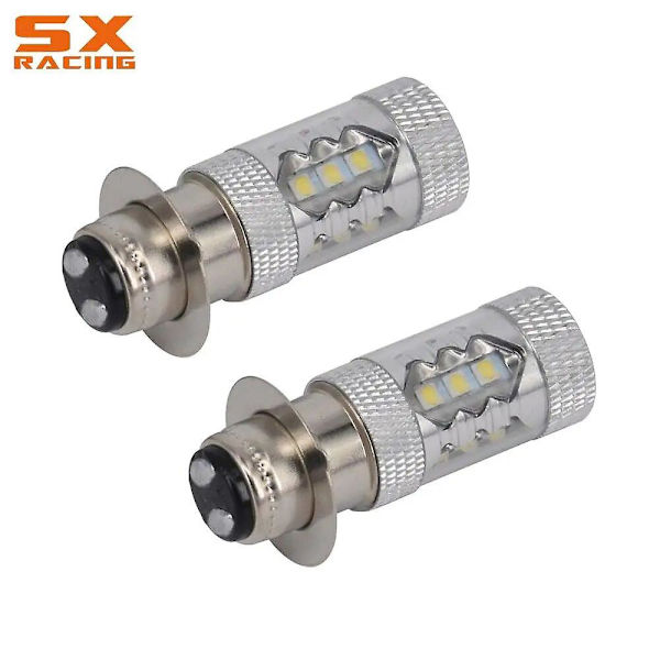 80w 2kpl Led-ajovalopolttimo Yamaha Big Bear Warrior Banshee Kodiak Grizzly Rhino Ttr Yfz Yfm 225 250 350 400 450 600 660 700