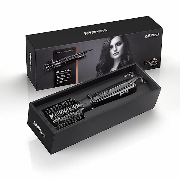 Babyliss Big Hair Pro Borste 50mm Roterande Titanium Expression Ion Shine Hårstyler