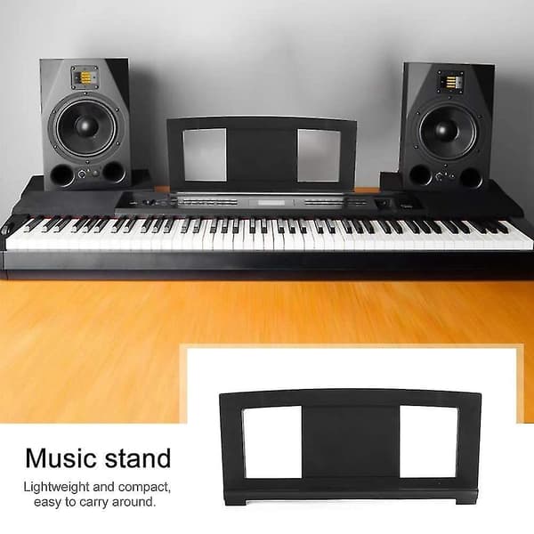 Musikstativ Kompatibelt Med Adskillige For Modeller Af Musikkeyboard, Keyboardstativ Noder Med 4