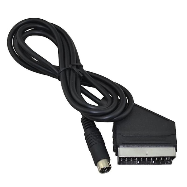 1,8m Rgb Scart-kabel Av Ledning Tv Bly Wire Stabil transmission til Sega Saturn