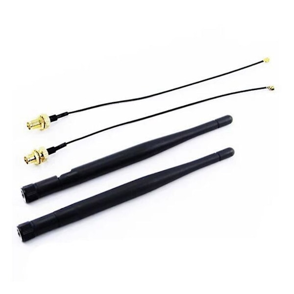 2 stk. Kraftfulde 3db Antenner til Banana Pi Forbedrer WiFi Signalstyrke