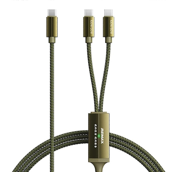 Usb C Splitter Usb C Till Dubbel Usb C Hane Adapter Typ C Till 2 Usb C Dubbel Adapter