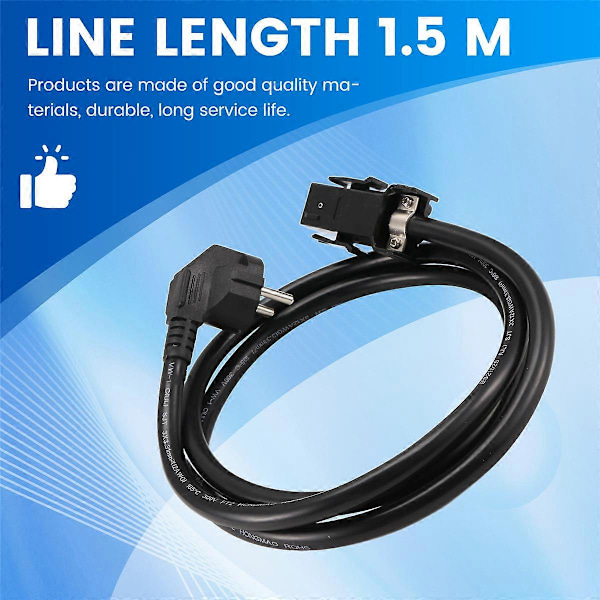 Til S21, S21XP, S21pro, S19j XP, KS5, KS5pro Miner Strømkabel EU Stik