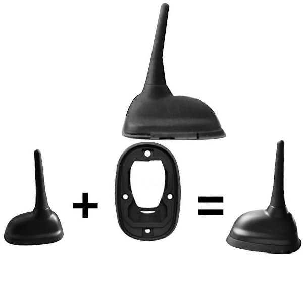 Antennebase Gummi Antennebase Dæksel Antennepakning Tætningsring til MINI R55 R56