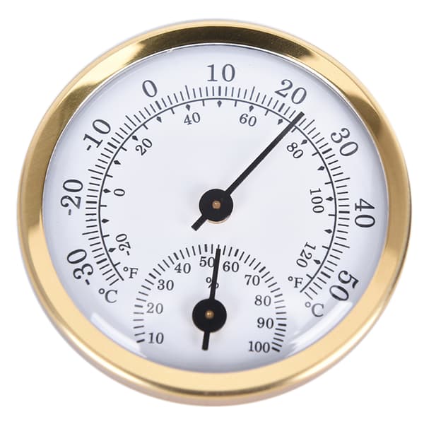 Analog luftfugtighed temperaturmåler indendørs termometer
