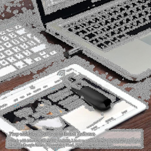 2,4 GHz Trådlös Presenterpekare Fjärrkontroll Presentation Klickare För Powerpoint Kontor Skola
