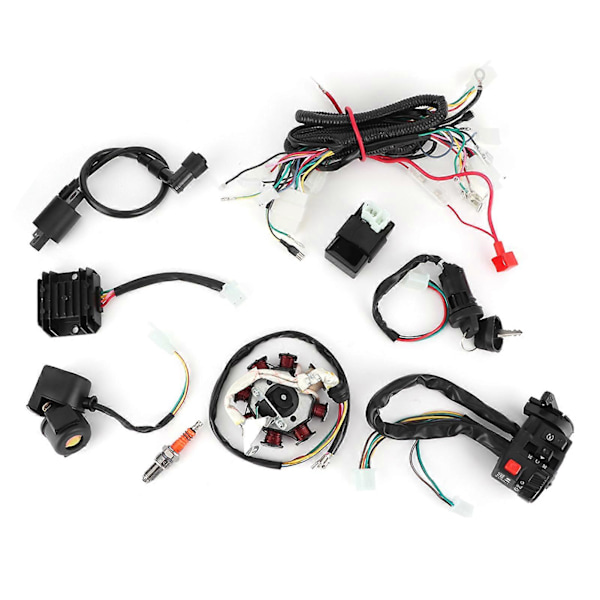 Elektrisk Kabelhärva Kabelstam CDI Stator Kit för 150CC 200CC 250CC 300CC ATV QUAD