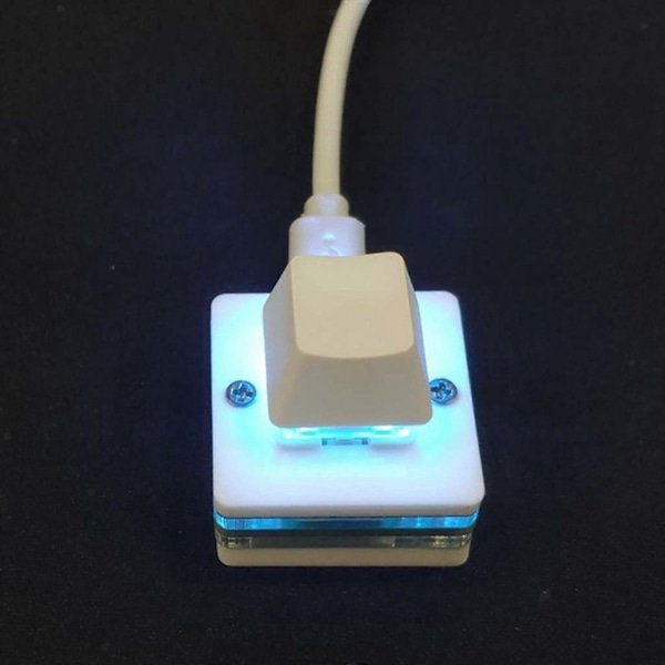 Usb Mini Tangentbord Med 1 Knapp, Programmerbart Mekaniskt Rgb Gaming Tangentbord Ft