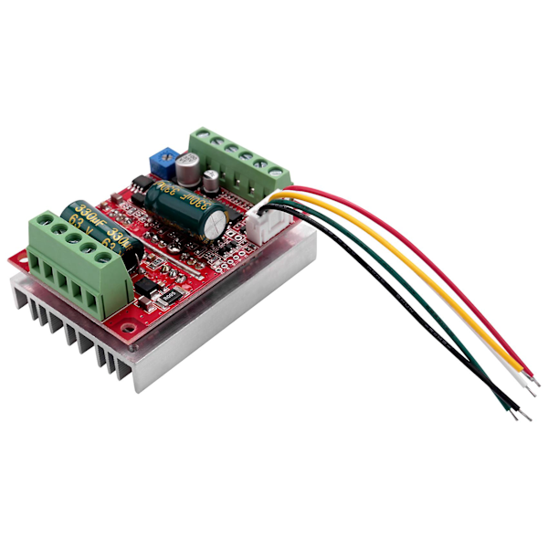 DC 6-60V 400W BLDC Trefasig DC Borstlös Motorstyrenhet PWM Hall Motorstyrning Drivrutinskort 12V 48V
