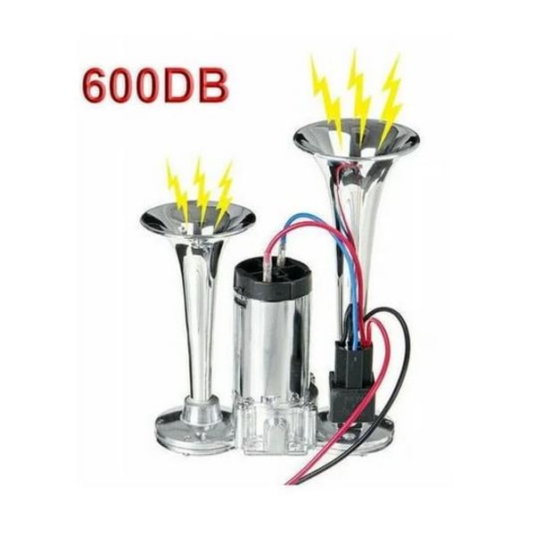 600DB 12V Dual Horn elektrisk magnetventil högtalare