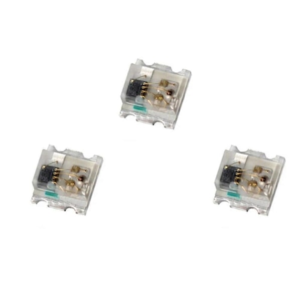 100 st DC5V WS2812 LED-chip Mini SMD Adresserbar Digital RGB Fullfärg LED-chip Pixlar för LED-remsa Skärm