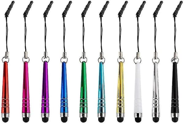10x Mini Universal Stylus Pen Touch Pen Input Pen Touch Pen Til Iphone Ipadcolor Random