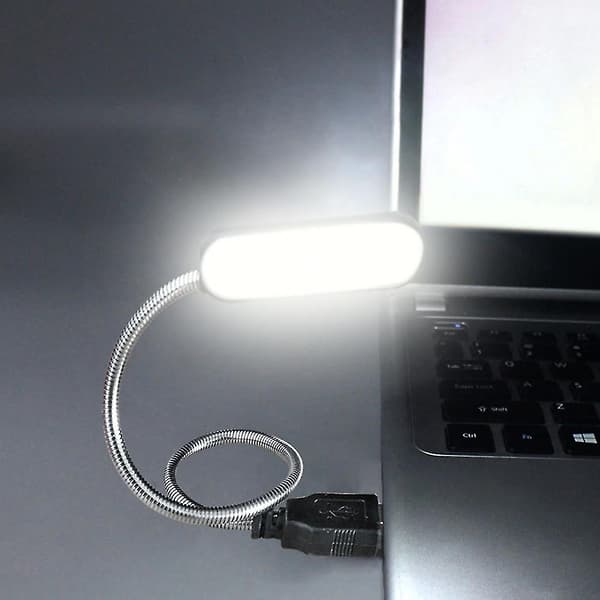Bærbar sammenleggbar USB-leselampe for bærbare datamaskiner