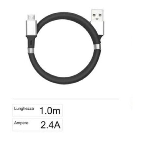USB Micro USB-kabel til 2400mA 1 meter til smartphone F-S028