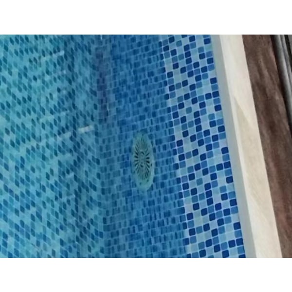Pool Gelcoat Bottenavlopp Påfyllningskit - 1,5\" Metrisk Tum, Yttertand 2\" Innertand Spets (Vit)