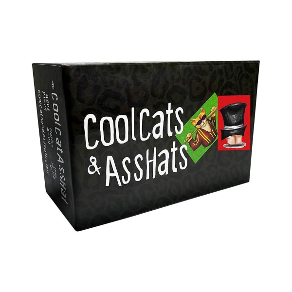 CoolCats & AssHats Game Card Party Game Card Game-CoolCats & AssHats Coola katter