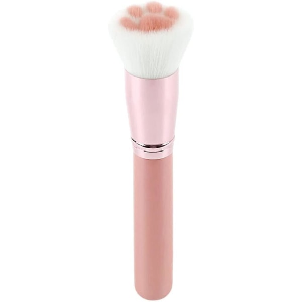 Foundation Brushes,cat Paw Makeup Brush Professionel kosmetisk børste Foundation Brushes Powder Brush Blush Brush Multifunktionelt kosmetisk værktøj (pink) 1 stk.