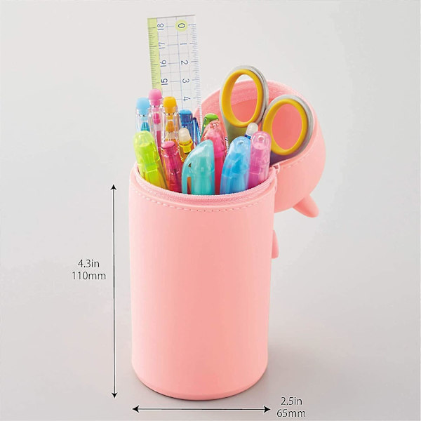Lab. Punilabo Stand Up Pen Etui (penneholder), Panda, 2,9 x 8,3 tommer (a7714-6)