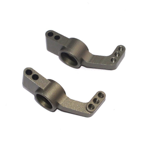 2 st metall bakaxel sätesnav bärare 7189 för -10 DBX10 10421-S 10423-S 10427-S 1/10 RC bil uppgradering