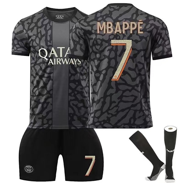 23-24 Paris Miami Real Madrid Manchester City hjem- og bortefotballdrakt for voksne og barn 7 16