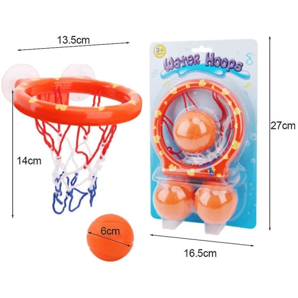 Baby Badelegetøj, Legetøj, Basketball Basket - Badekar Legetøj