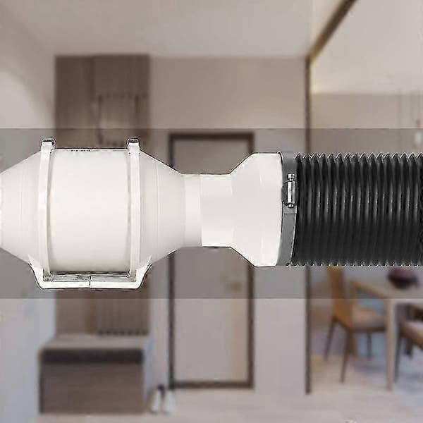 200 mm til 150 mm ventilationsrør reduktionsadapter til inline ventilationssystem