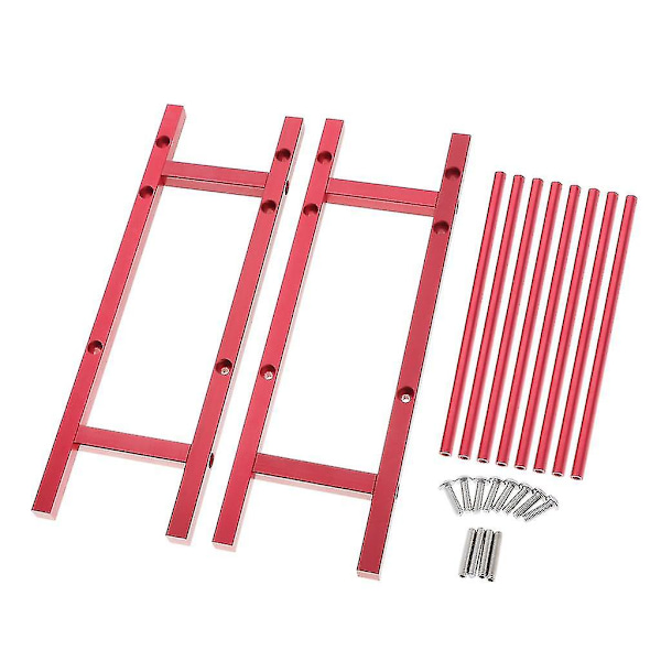 Däckställ i aluminiumlegering för förvaring i garage, organiserare för 1/10 RC-bil, lastbil, däck