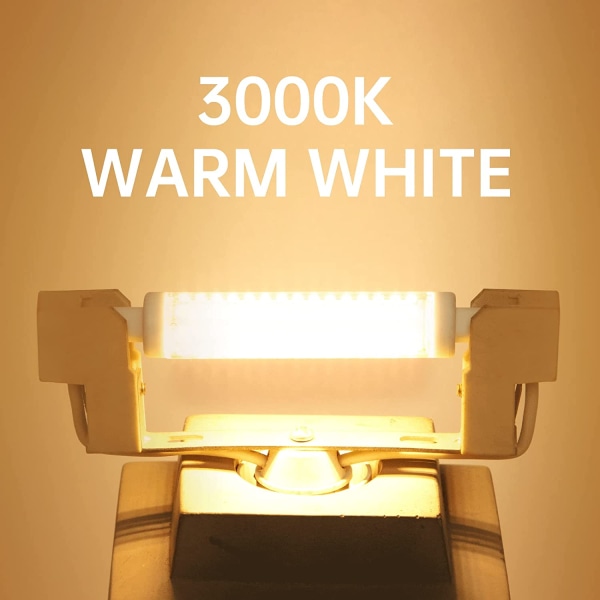 2PC halogenlampa R7S Hot White 360° strålbelysning Ej justerbar