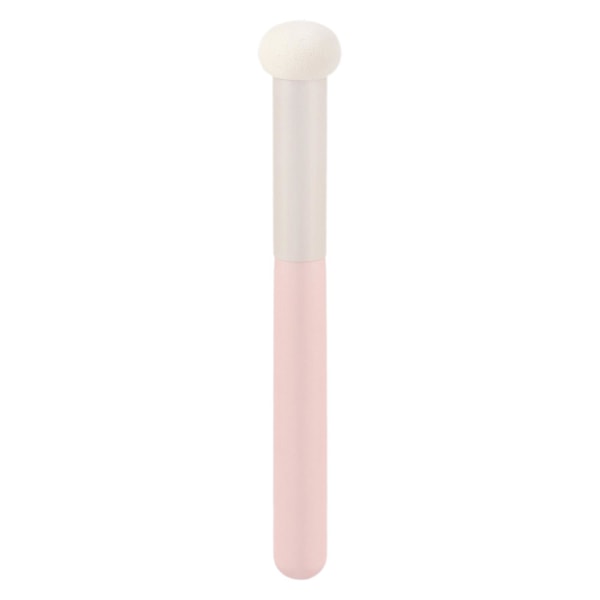 3 st Professionellt återanvändbart trähandtag mjuk sminkborste Söt rosa svamphuvud concealer kosmetisk borste