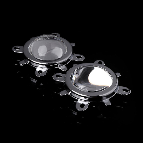 44mm Glaslins 50mm Reflektor Fast Fäste För Cob Led Diy Led 20w-100w