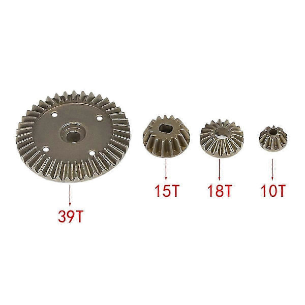 RC Bil Uppgradering Differentialväxelkit 22049 för 39T XV02 TT02 MB01 BT01 XM01 RC Bil Uppgraderingstillbehör P2025041100907