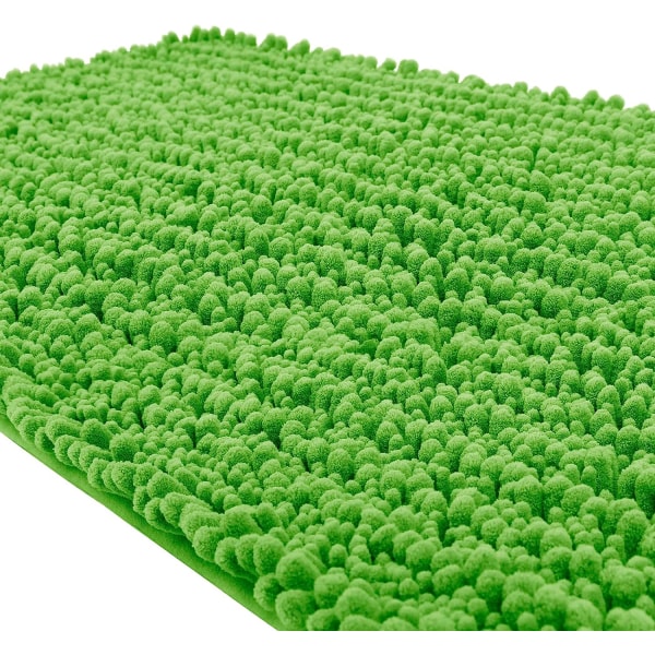Kylpyhuoneen matto, mitat 20 x 32 tuumaa vihreä