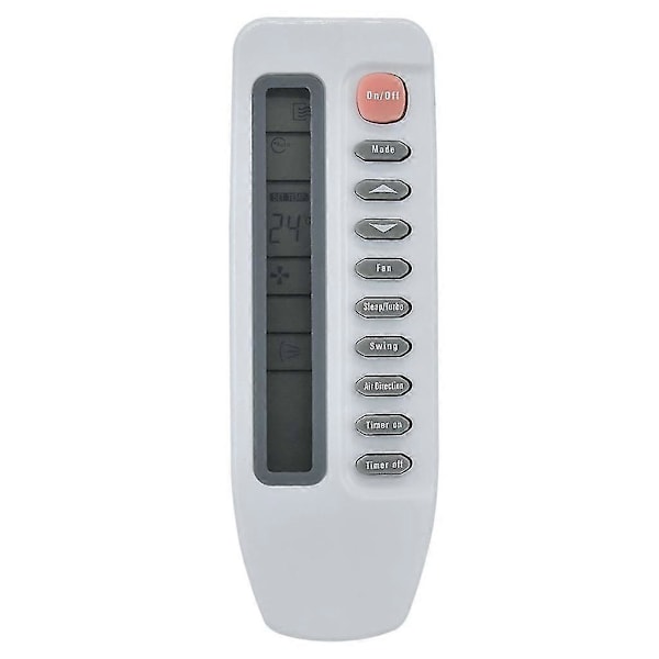 R71a/ce Fjernkontroll for Midea R71a/e R71a/e Air Condition Remote Holdbarhet Aircondition Fjernkontroll