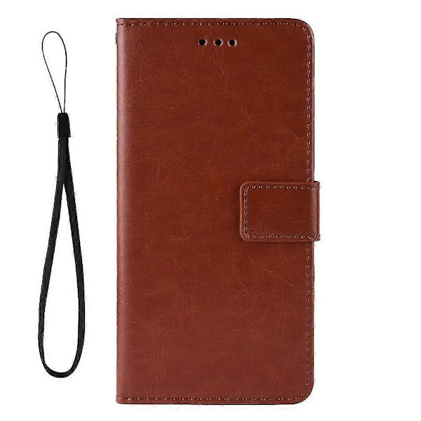 Crazy Horse Wallet Stand Læder Mobiltelefon Etui til Nokia 9 PureViewP20211224724