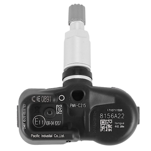Däcktrycksövervakningssystem (TPMS) Sensor Kompatibel Toyota (1 st)