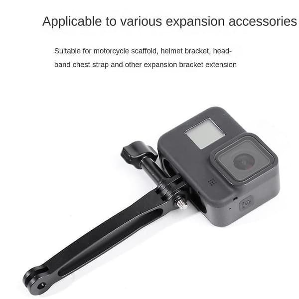 Förlängningsfäste för GoPro11/10 Kamera Max 3-i-1 Förlängningsstångsfäste