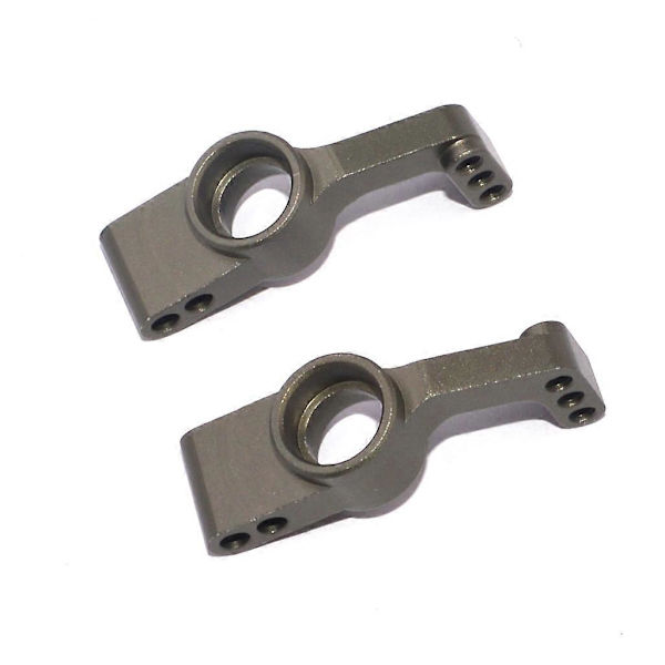 2 st metall bakaxel sätesnav bärare 7189 för -10 DBX10 10421-S 10423-S 10427-S 1/10 RC bil uppgradering