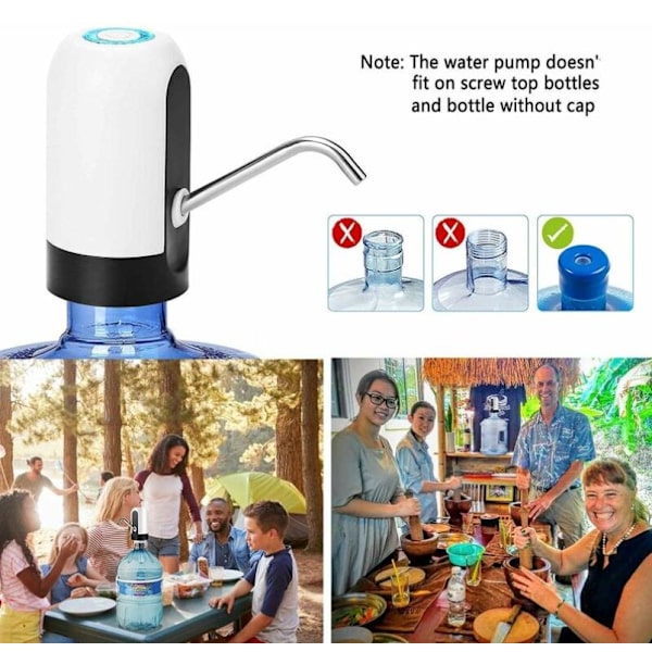 Kjeldispenser (svart+hvit)